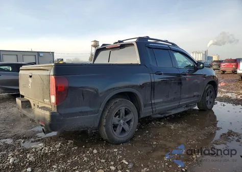 2021 Honda Ridgeline Black Edition из США, поврежденный, VIN 5FPYK3F87MB024595